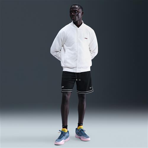 LeBron-basketballshorts (20 cm) til mænd - sort