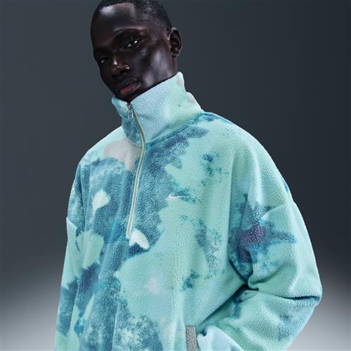 Nike Therma-FIT-jakke med halv lynlås til mænd - grøn