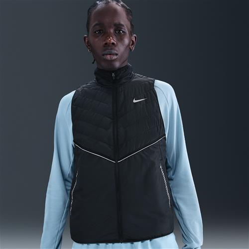 Nike Therma-FIT Repel-løbevest med reflekterende detaljer til mænd - sort