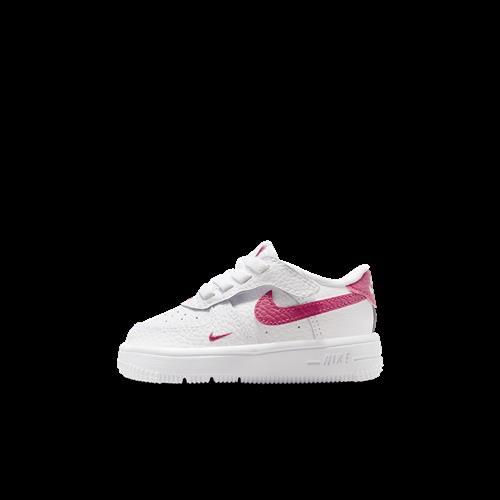 Nike Force 1 Low EasyOn-sko til babyer/småbørn - hvid