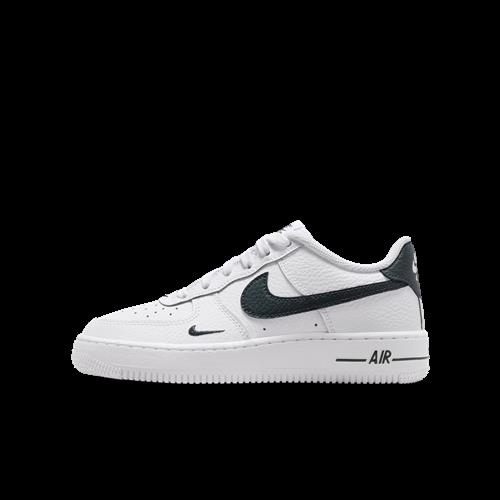 Nike Air Force 1-sko til større børn - hvid