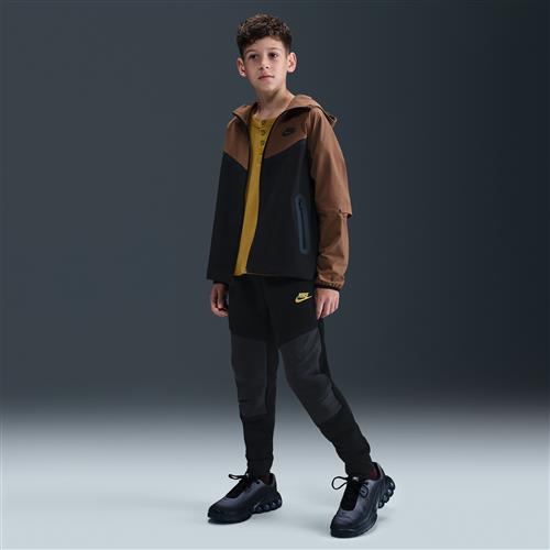 Nike Tech Fleece-joggers til større børn - sort