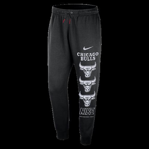 Chicago Bulls Courtside Nike NBA Club-joggers af fleece til mænd - sort