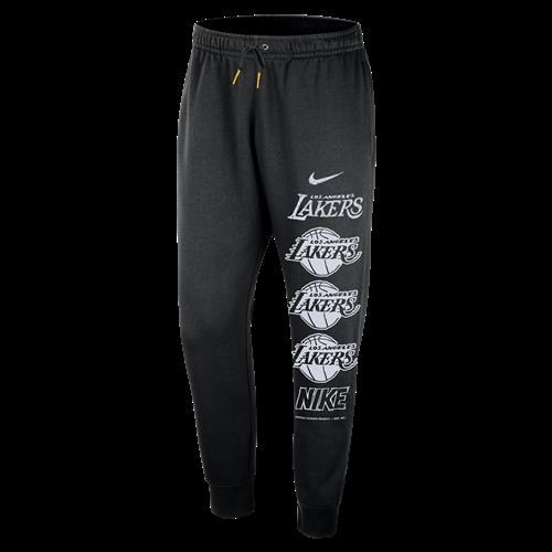 Los Angeles Lakers Courtside Nike NBA Club-joggers af fleece til mænd - sort