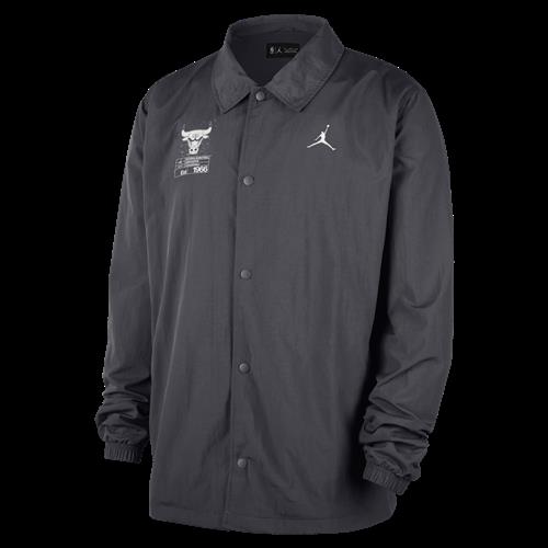 Chicago Bulls Statement Edition Jordan NBA MVP-jakke til mænd - grå