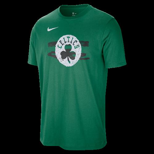 Boston Celtics Courtside Nike NBA-T-shirt til mænd - grøn