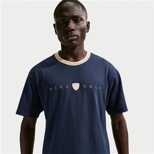 Nike Golf-T-shirt med løs pasform til mænd - blå