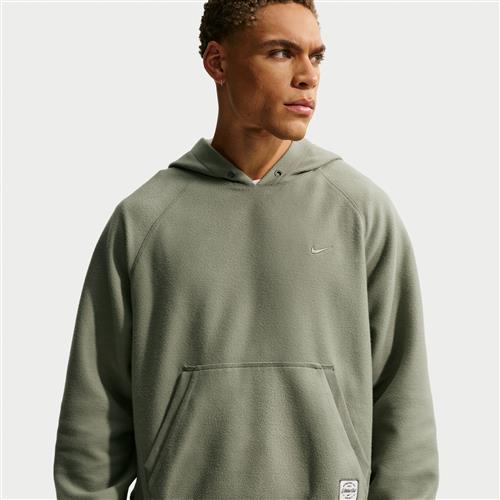 Nike N.A.C. Dri-FIT-træningshættetrøje i fleece til mænd - grøn