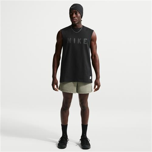 Maskinstrikkede Nike N.A.C. Dri-FIT-træningsshorts (13 cm) til mænd - grøn