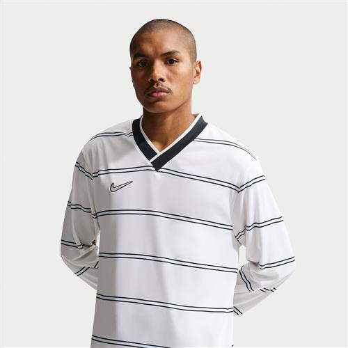 Nike Energy langærmet Dri-FIT-fodboldtrøje til mænd - hvid