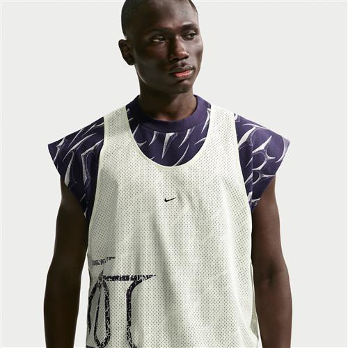 Ja Dri-FIT-basketballtræningstrøje til mænd - gul