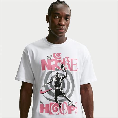 Nike Basketball-T-shirt til mænd - hvid