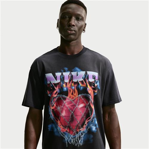 Nike Basketball-T-shirt til mænd - sort
