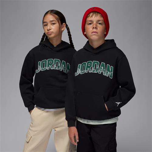 Jordan Gift Giving Mountain-hættetrøje til større børn - sort