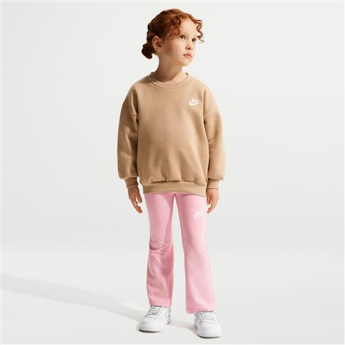 Nike Dri-FIT-leggings med flare-ben til mindre børn - Pink