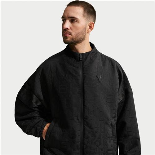 Kobe Nike-basketballjakke til mænd - sort