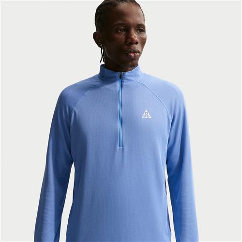 Nike ACG Dri-FIT-trailløbetop med 1/4-lynlås til mænd - blå