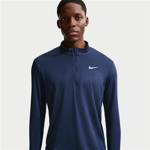 Nike Pacer Dri-FIT-løbetop med 1/2 lynlås til mænd - blå