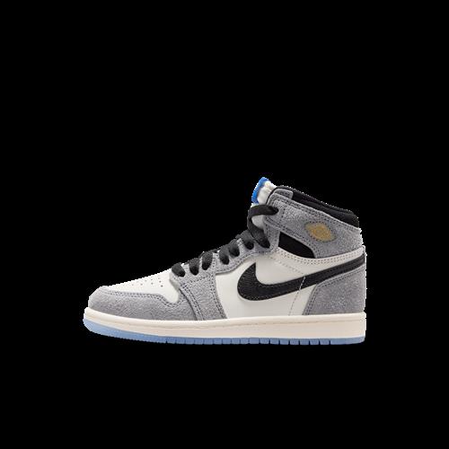Jordan 1 Retro High OG-sko til mindre børn - grå