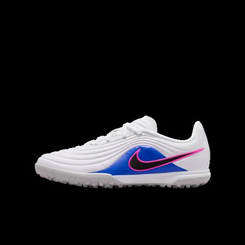 Nike Jr. Tiempo Maestro Academy Low Top-fodboldsko til grus til større børn - hvid
