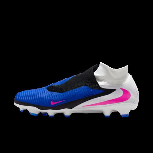 Nike Phantom 6 High Pro-fodboldstøvler til græs - blå