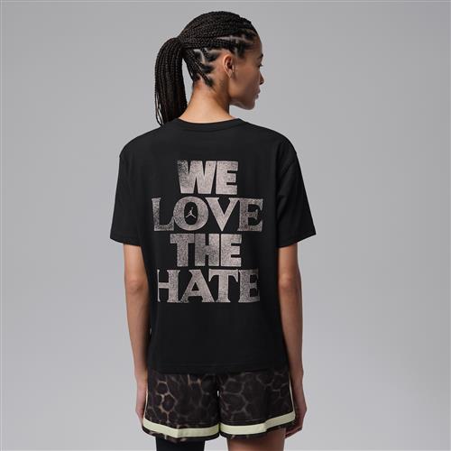 Jordan Sport Dri-FIT-T-shirt med grafik til kvinder - sort