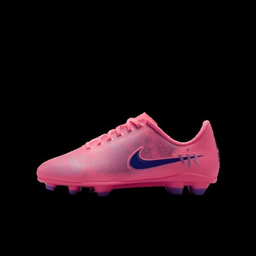 Nike Jr. Mercurial Vapor 16 Club "Vini Jr." Low top-fodboldstøvler til flere typer underlag til større børn - Pink