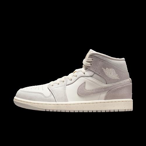 Air Jordan 1 Mid SE-sko til kvinder - grå