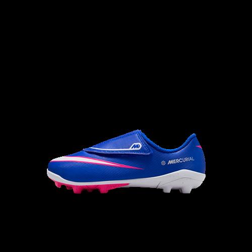 Nike Jr. Mercurial Vapor 16 Club Low Top-fodboldstøvler til flere typer underlag til mindre børn - blå