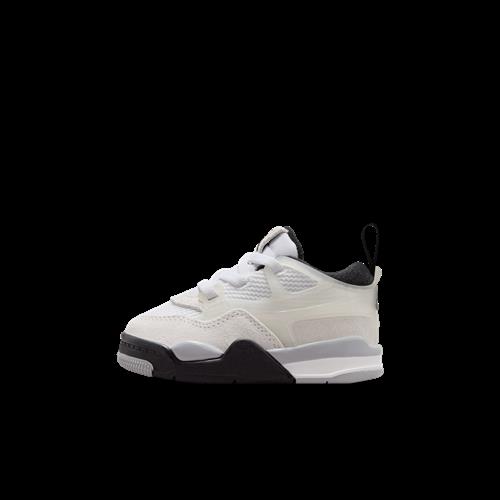 Jordan 4 RM-sko til babyer/småbørn - hvid