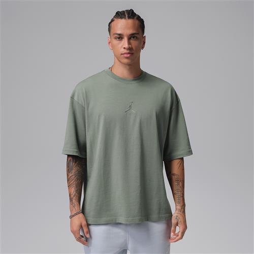 Oversized Jordan Flight Essentials-T-shirt til mænd - grøn