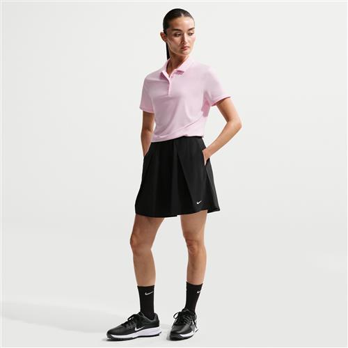 Nike Golf Club Dri-FIT Flouncy-golfnederdel til kvinder - sort