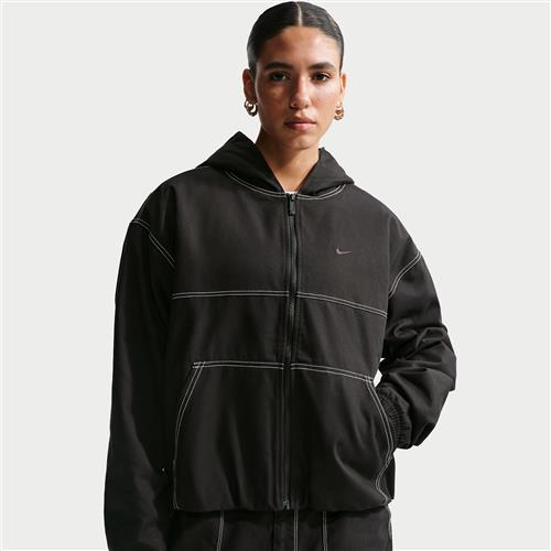 Oversized Nike -arbejdstøjsjakke til kvinder - sort