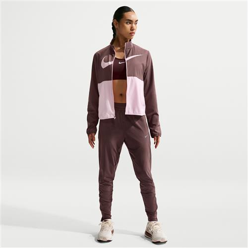 Nike Swift Dri-FIT-løbebukser med mellemhøj talje til kvinder - lilla