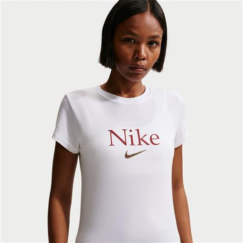 Nike -kort T-shirt til kvinder - hvid