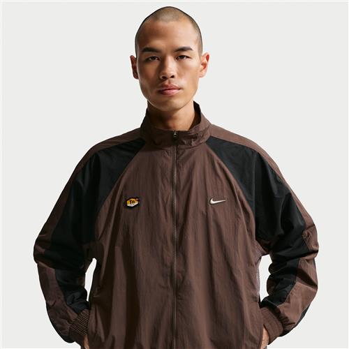 Vævet Nike Tuned Air-træningsoverdel til mænd - brun