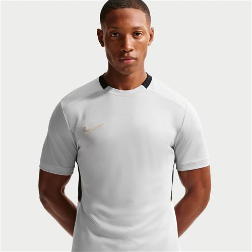 Kortærmet Nike Academy Dri-FIT-fodboldtrøje til mænd - grå