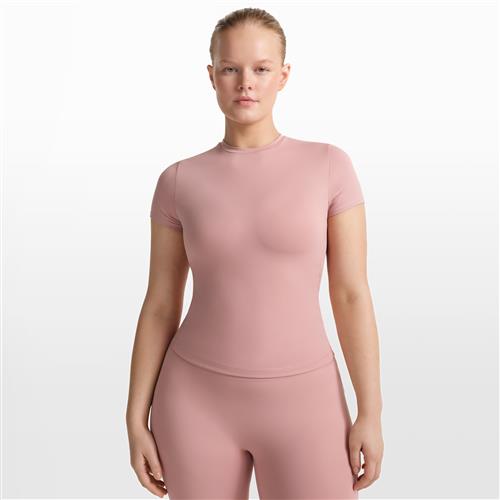 NikeSKIMS Matte Polstret Baby-T-shirt til kvinder - Pink