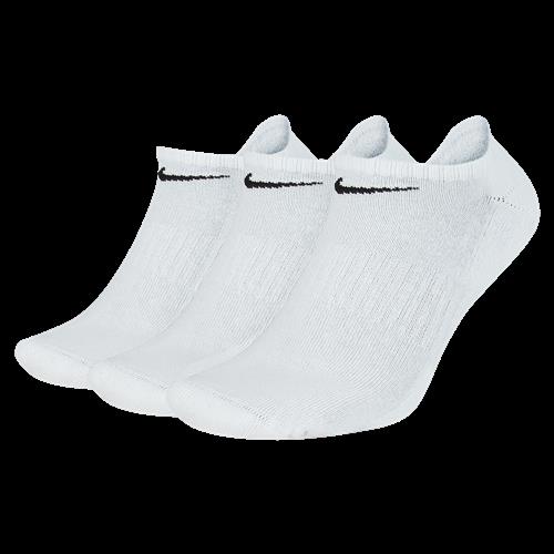 Nike Everyday Cushion-No-Show-træningsstrømper (3 par) - hvid