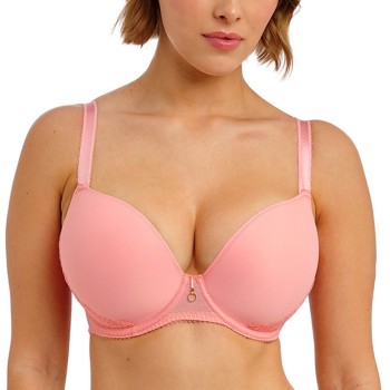 Freya BH Fascinate UW Moulded Plunge T-Shirt Bra Koral H 75 Dame
