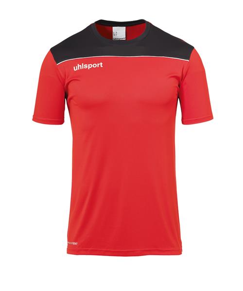 UHLSPORT Funktionsskjorte  rød / sort / hvid