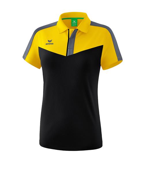 ERIMA Funktionsbluse 'Squad'  gul / sort