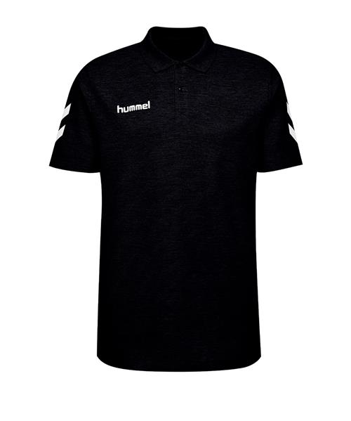 Hummel Shirts 'Go'  sort-meleret / hvid