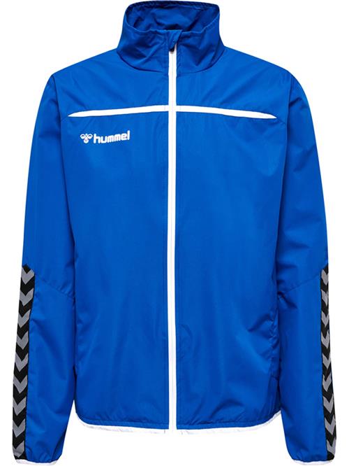 Hummel Træningsjakke 'Authentic'  royalblå / grå / sort / hvid