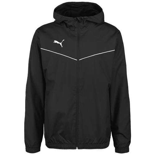 PUMA Træningsjakke 'Teamrise'  sort / hvid