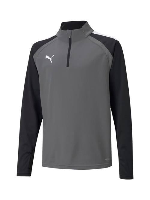 PUMA Sportsweatshirt 'Liga'  grå / sort / hvid
