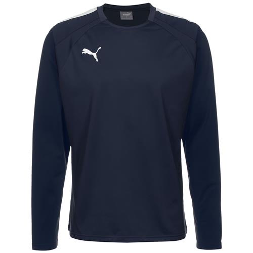 PUMA Funktionsskjorte 'Team Liga'  navy / hvid