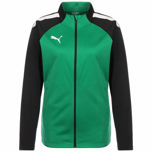 PUMA Sportsjakke 'Team Liga'  grøn / sort / hvid