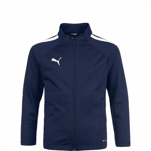 PUMA Sportsjakke 'TeamLIGA'  indigo / hvid