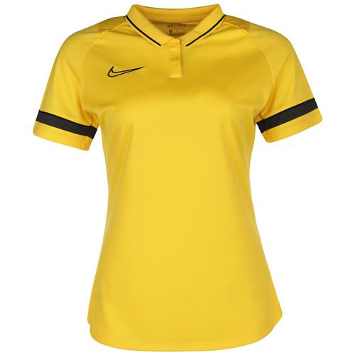 NIKE Funktionsbluse 'Academy 21'  gul / sort